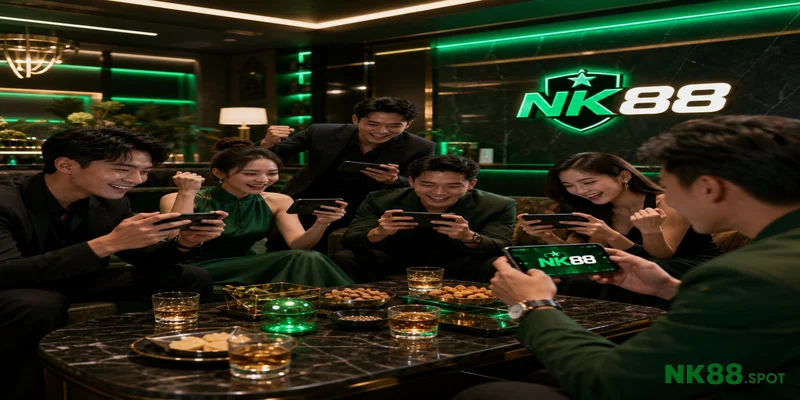 Không khí NK88 hợp tác 88XX mở ra trải nghiệm giải trí hiện đại, sang trọng và đầy hứng khởi.